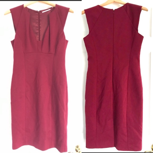 Elie Tahari Dresses & Skirts - Tahari Burgundy Dress
